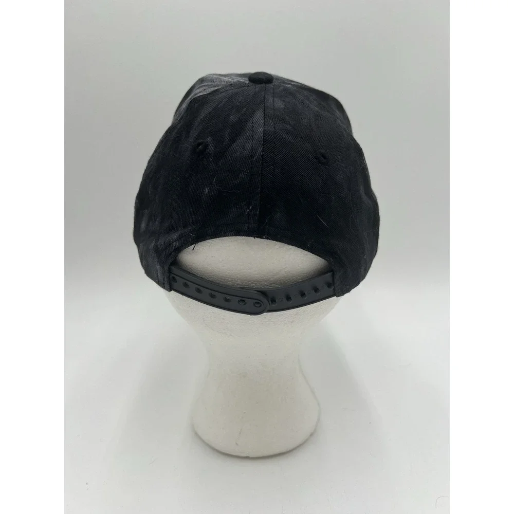 Star Wars Grogu Baby Yoda‎ Tie Dye Snapback Hat Cap Black Gray Adjustable